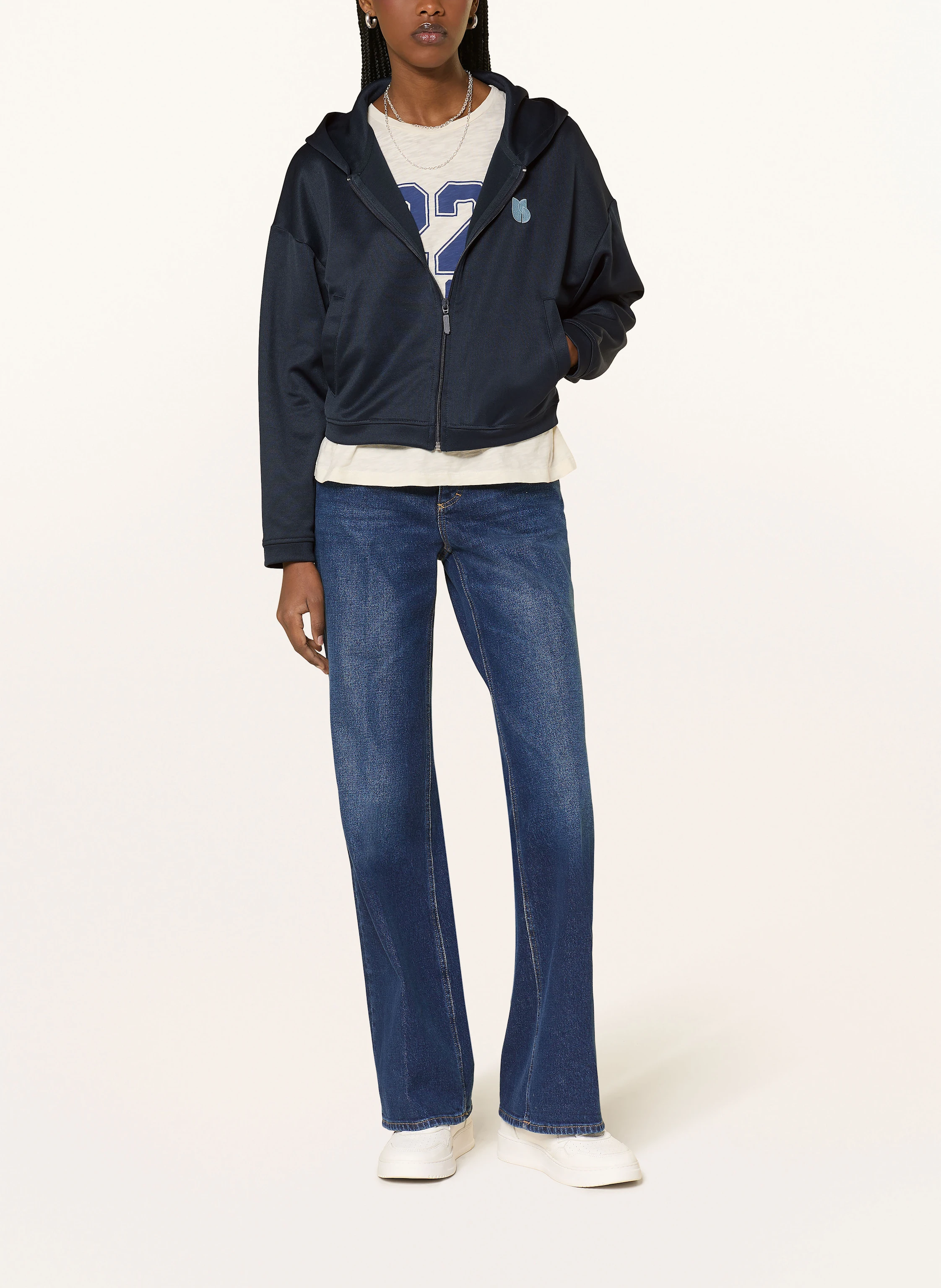 ba&sh Cropped-Sweatjacke ALMA
