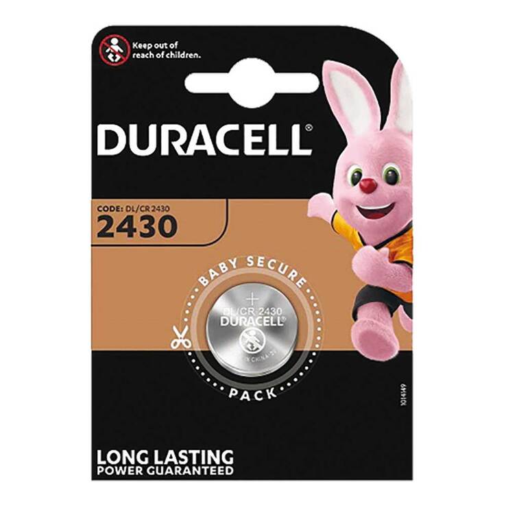 Batterien Lithium CR DL2430 Duracell, 1 St
