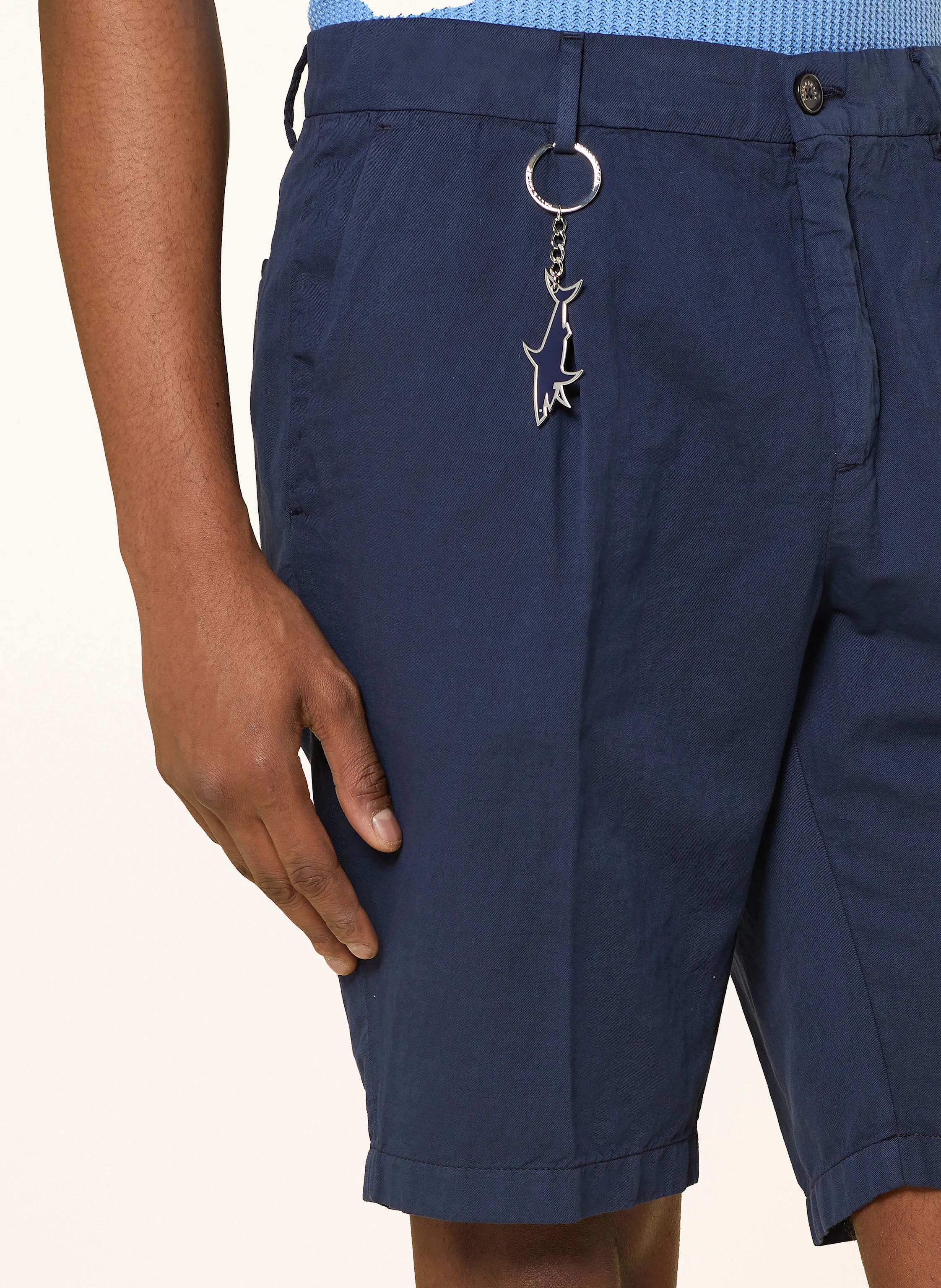 PAUL & SHARK Shorts mit Leinen