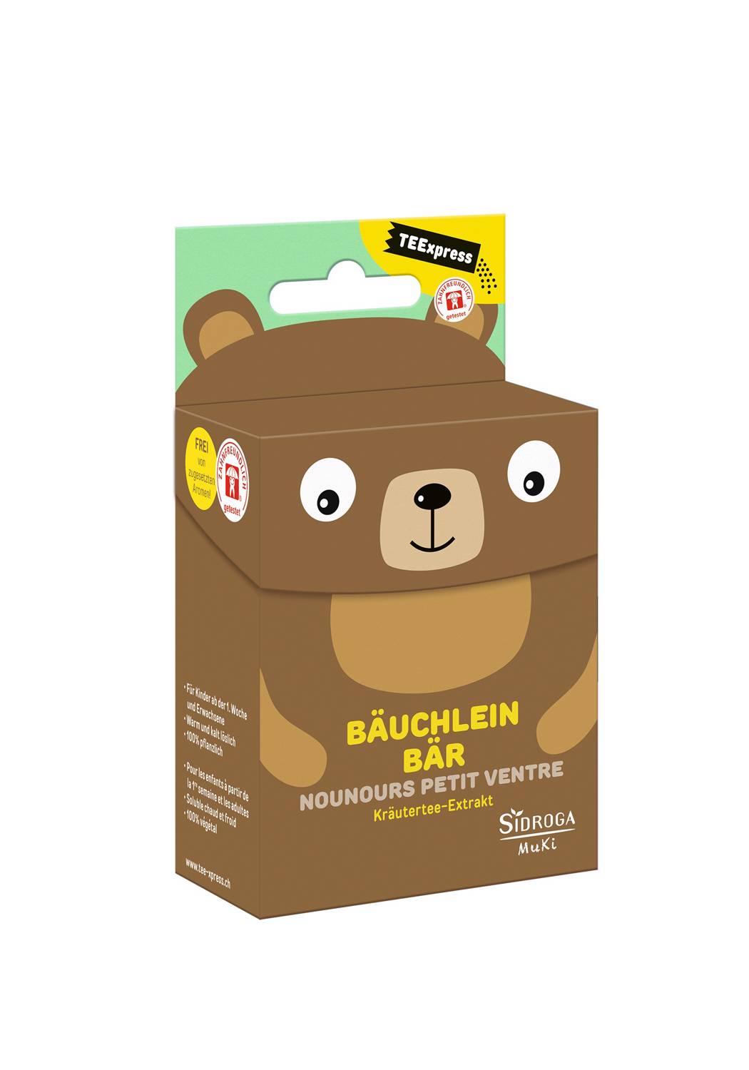 Sidroga TEExpress Bäuchlein Bär Tees Btl 0.3 g