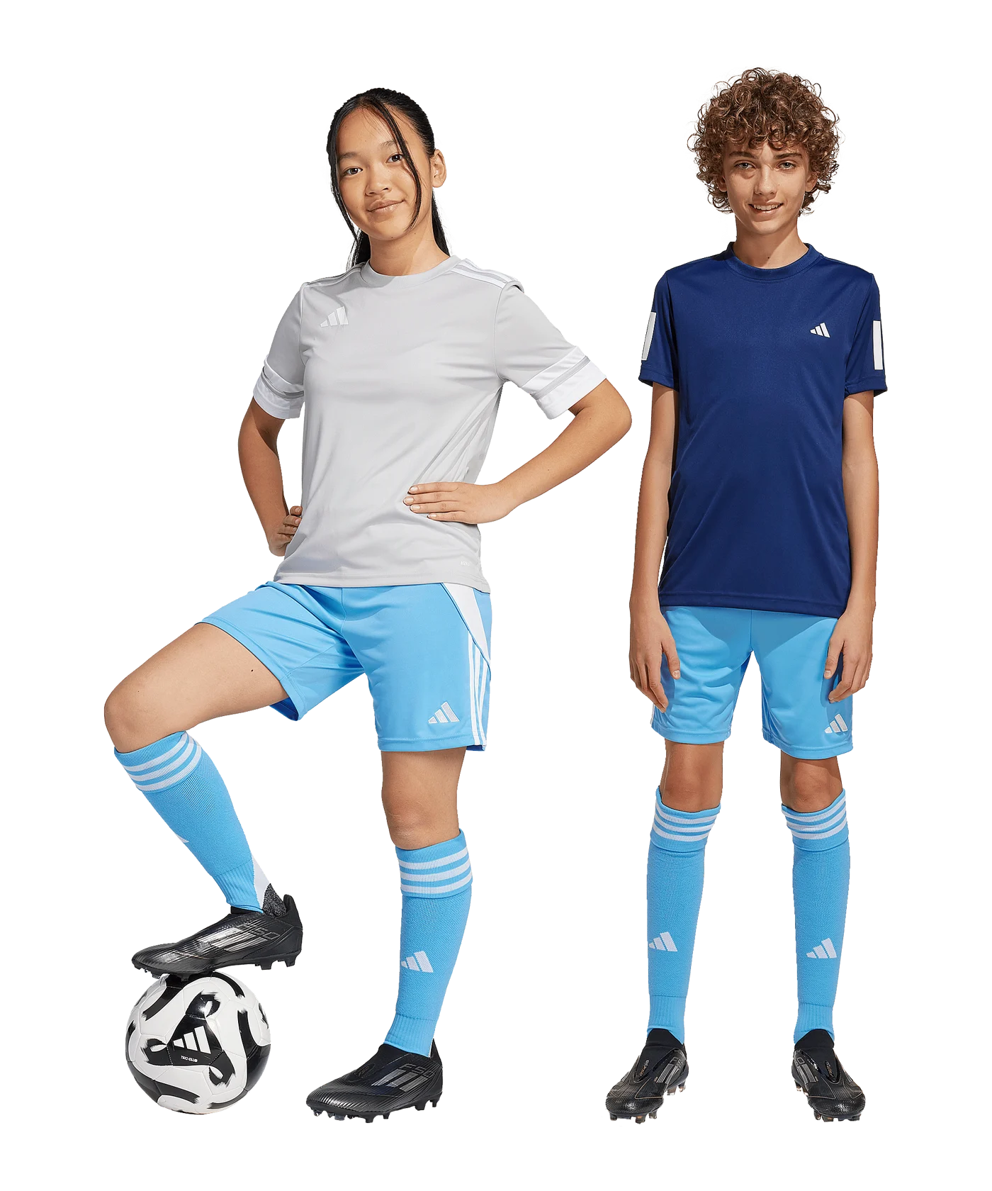 adidas Tiro 25 Short Kids Blau