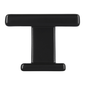 Knop Saar zwart 30mm