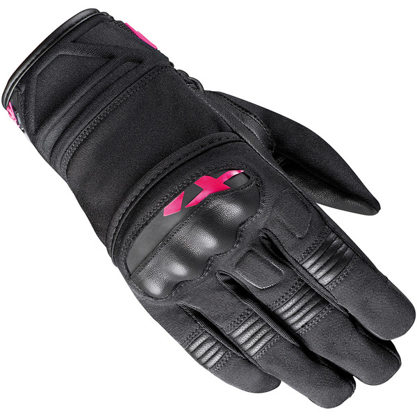 Ixon - Gants femme MS Picco Lady Noir / Fuchsia