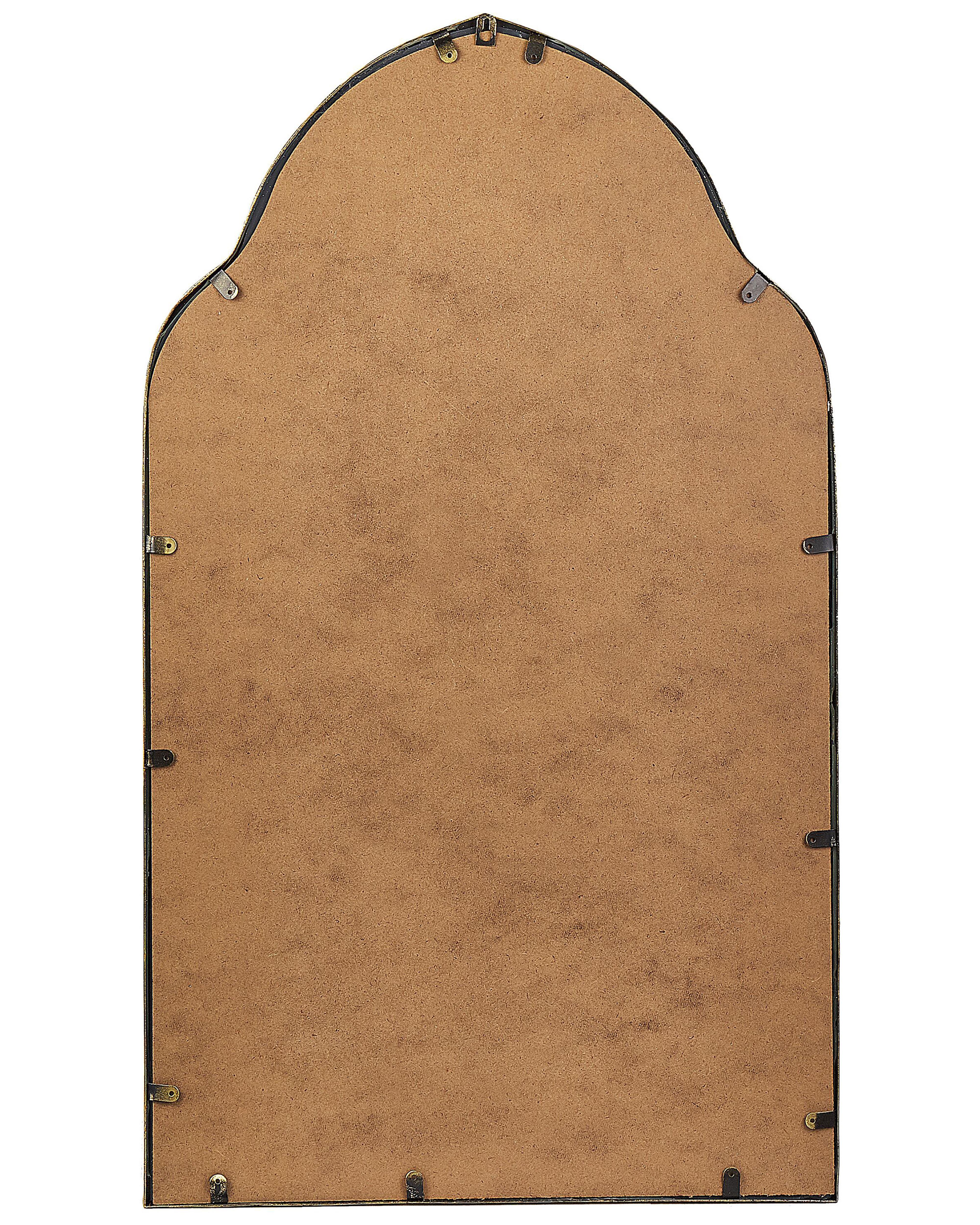 Wandspiegel ACONCHI 58 cm 100 cm Metaal Goud