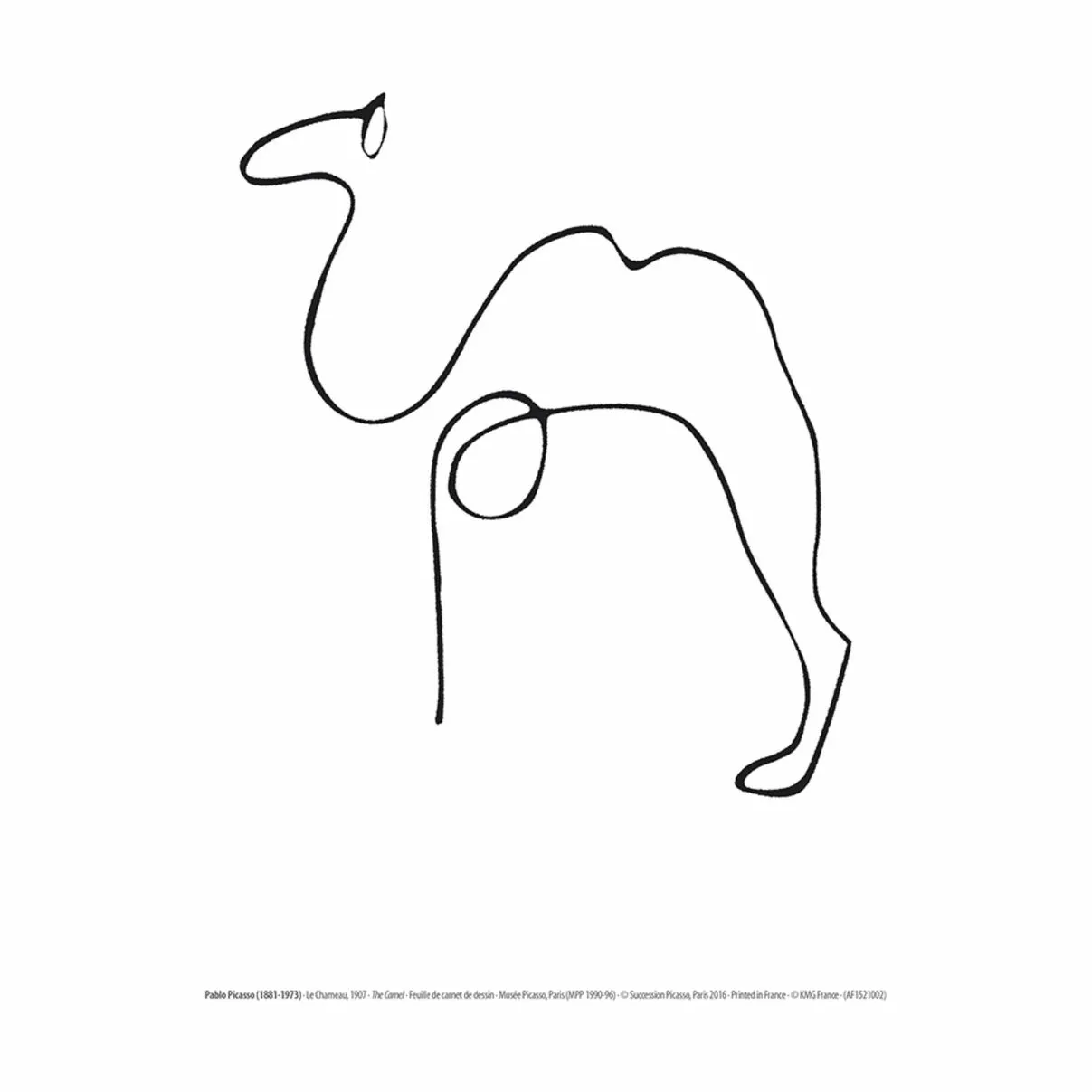 Poster&Frame Picasso plakat - Chameau