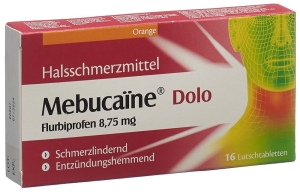 MEBUCAÏNE Dolo Lutschtabletten 8.75 mg, 16 Stück