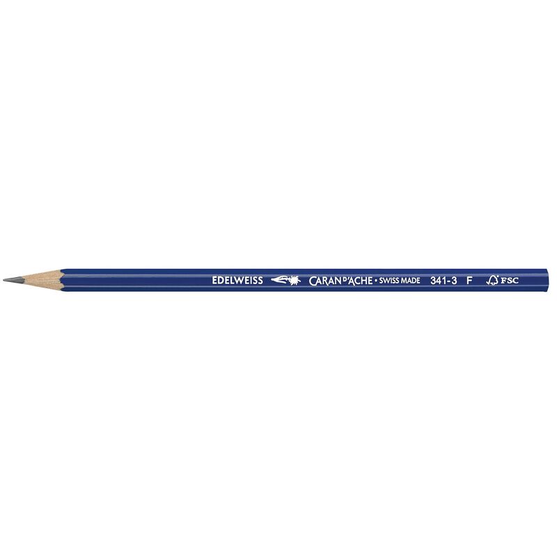 Caran d'Ache Bleistift 341, 2 mm, F, blau