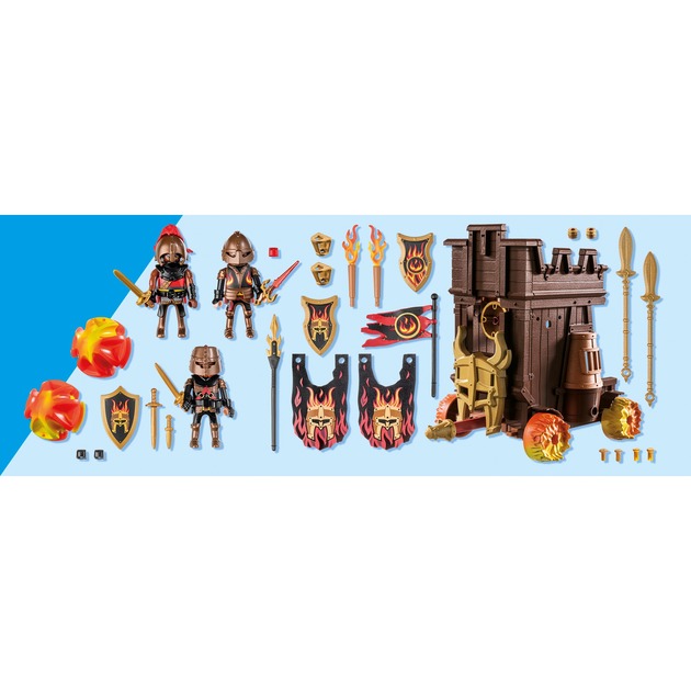 PLAYMOBILNovelmore - Burnham Raiders Strijdwagen met Vuurkanon Constructiespeelgoed  (71643)