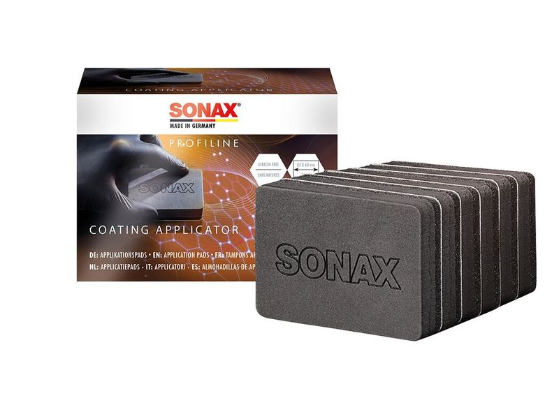 Sonax PROFILINE Coating Applicator, 6 Stück Schnelles Auftragen von Beschichtungen