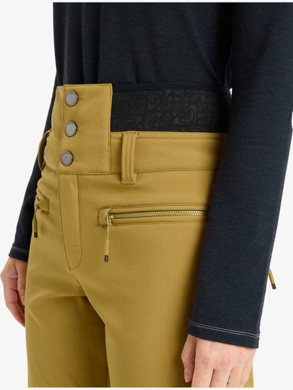 Rising High Pantalon de snow technique Beige Femme