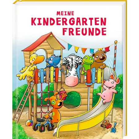 Coppenrath Verlag Freundebuch: Meine Kindergartenfreunde - Die Lieben Sieben