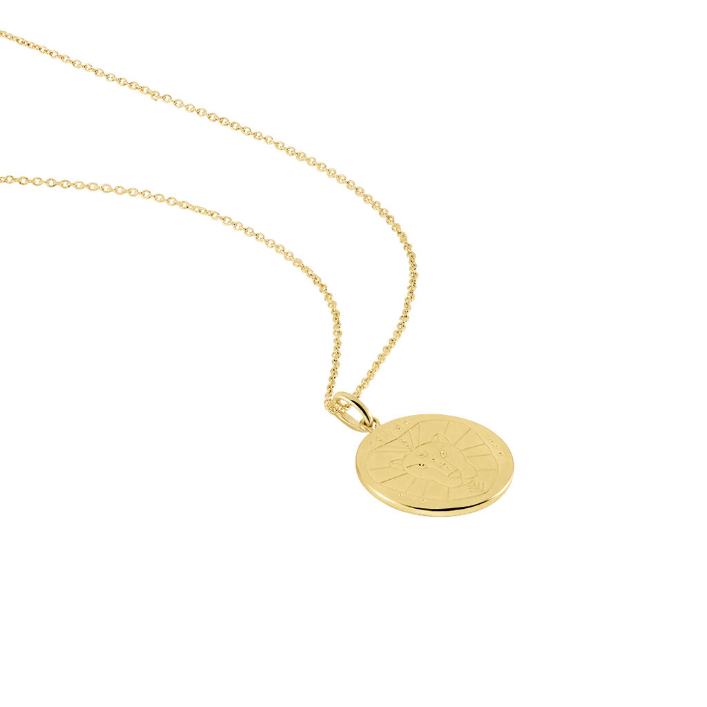 Collier Astro Plaqué Or