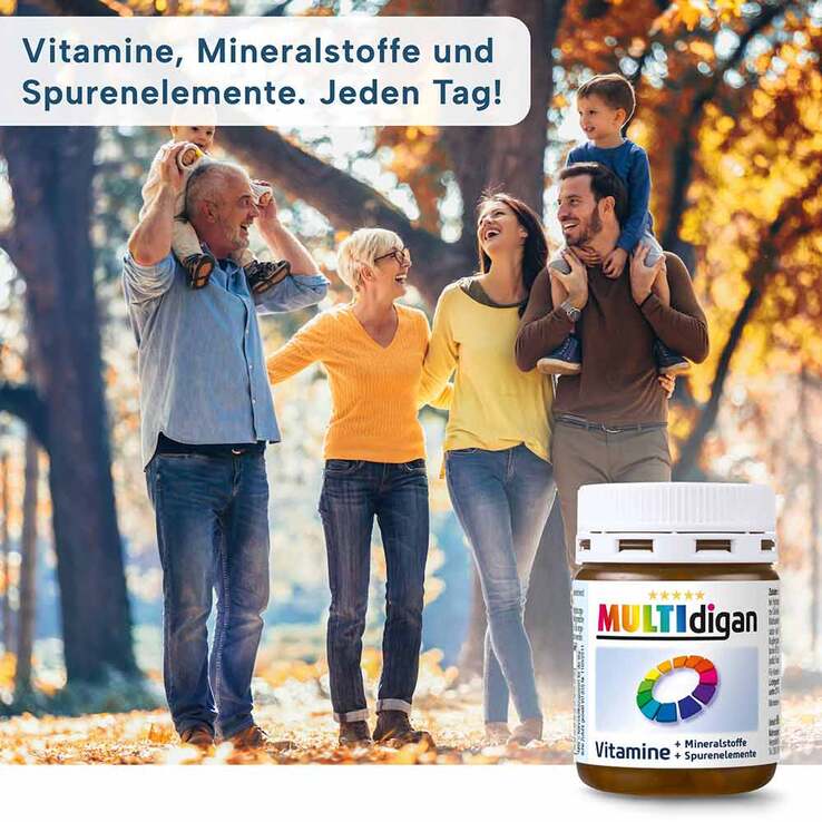Multidigan Kapseln, 60 St