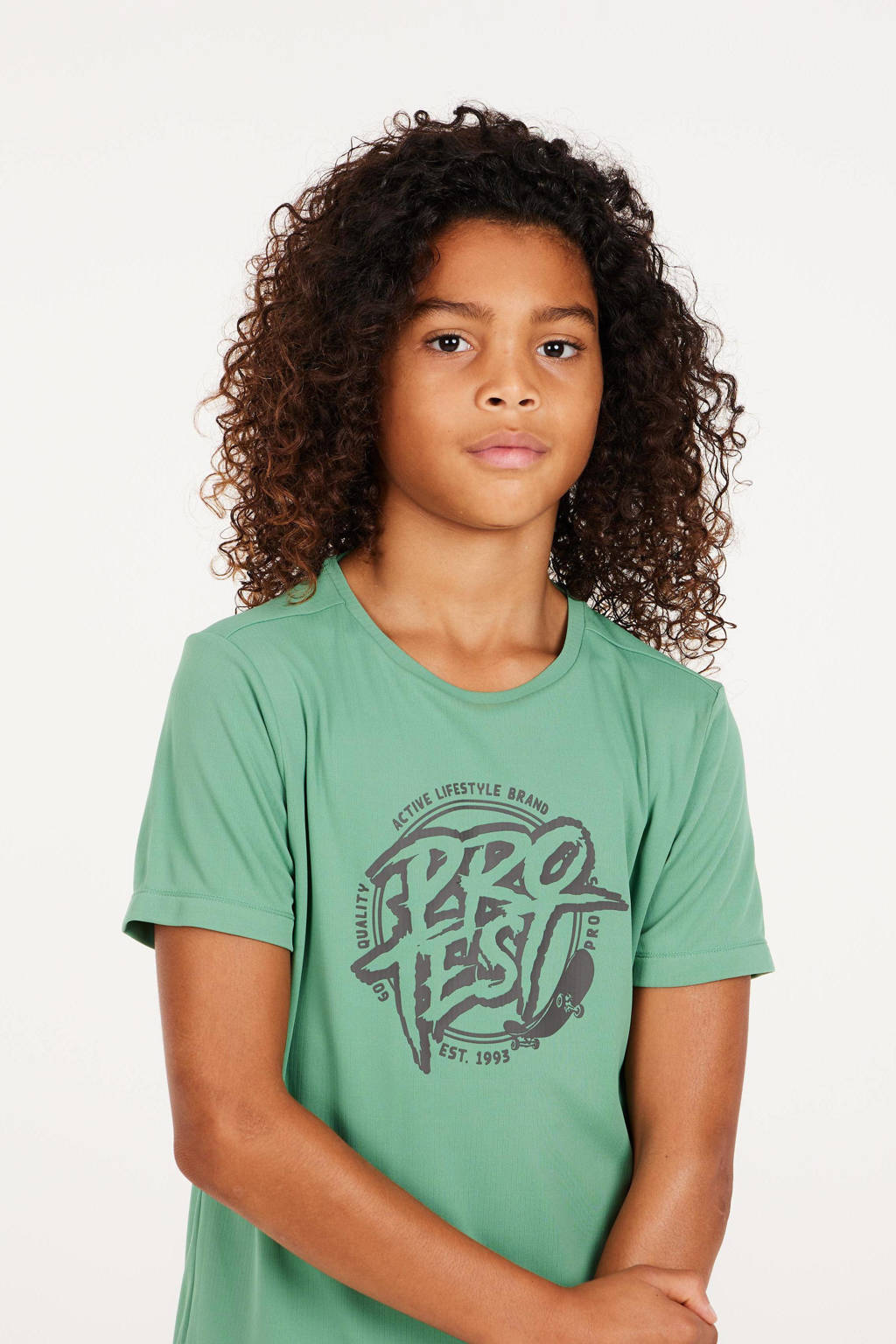 UV T-shirt PRTISLAND JR groen