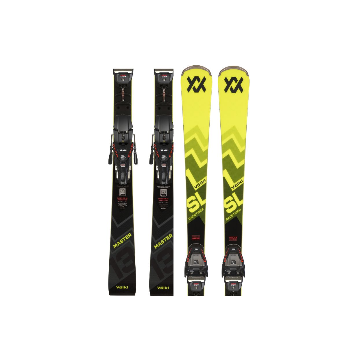 Völkl RACETIGER SL MASTER + Marker COMP 16 GW 2024/25 - 165 Marker Comp 16 Gripwalk (DIN 6-16)