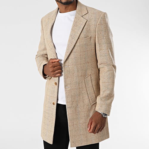 Manteau Beige Chiné