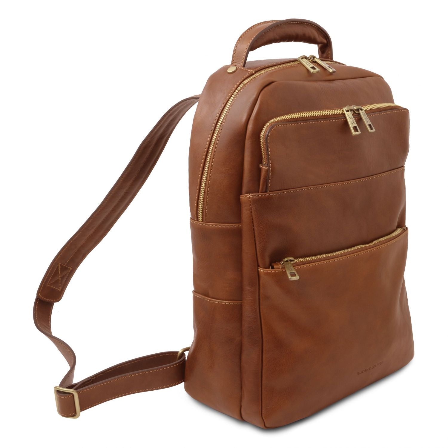 TL142205 – Melbourne – leren laptop Rugzak