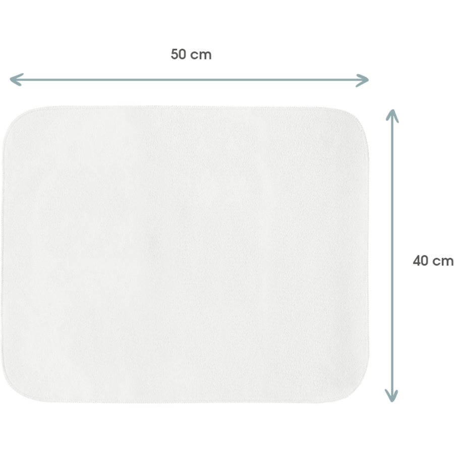 kindsgard Betteinlagen tistap 2er-Pack 40 x 50 cm weiß
