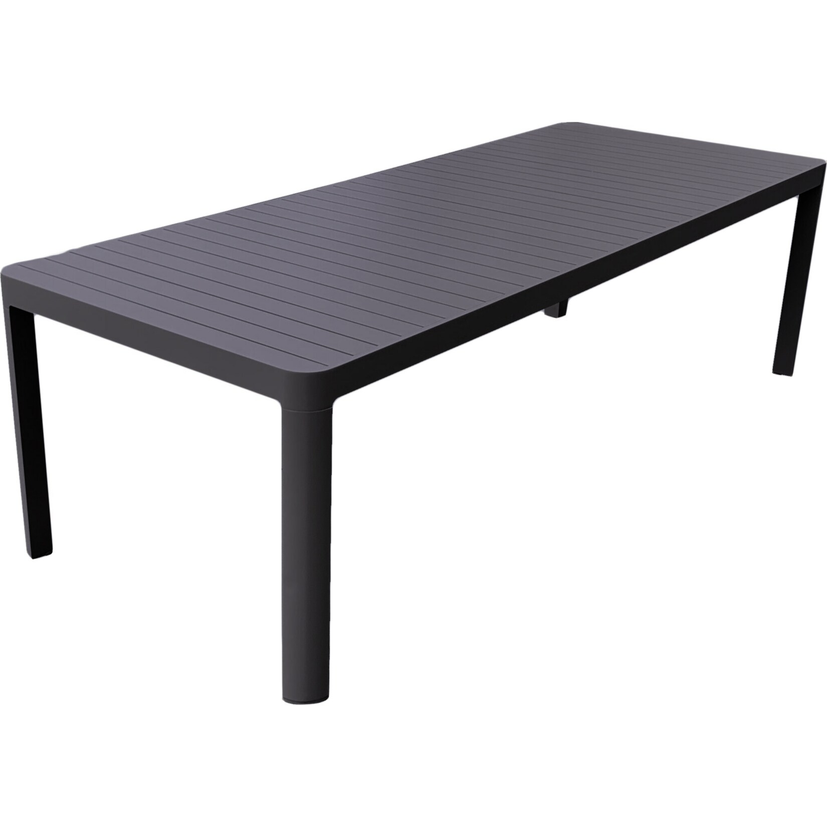 Alu Gartentisch 240x100cm Terrassentisch Balkontisch Esstisch Gartenmöbel Tisch