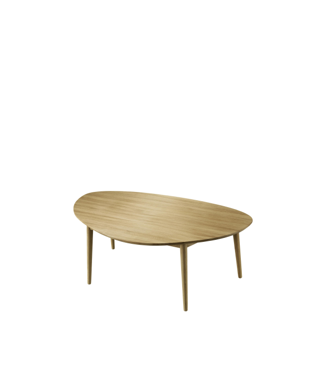 FDB Møbler D103 salontafel 104x42 eiken naturel