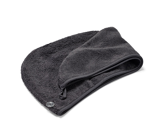Turban-Handtuch, anthrazit