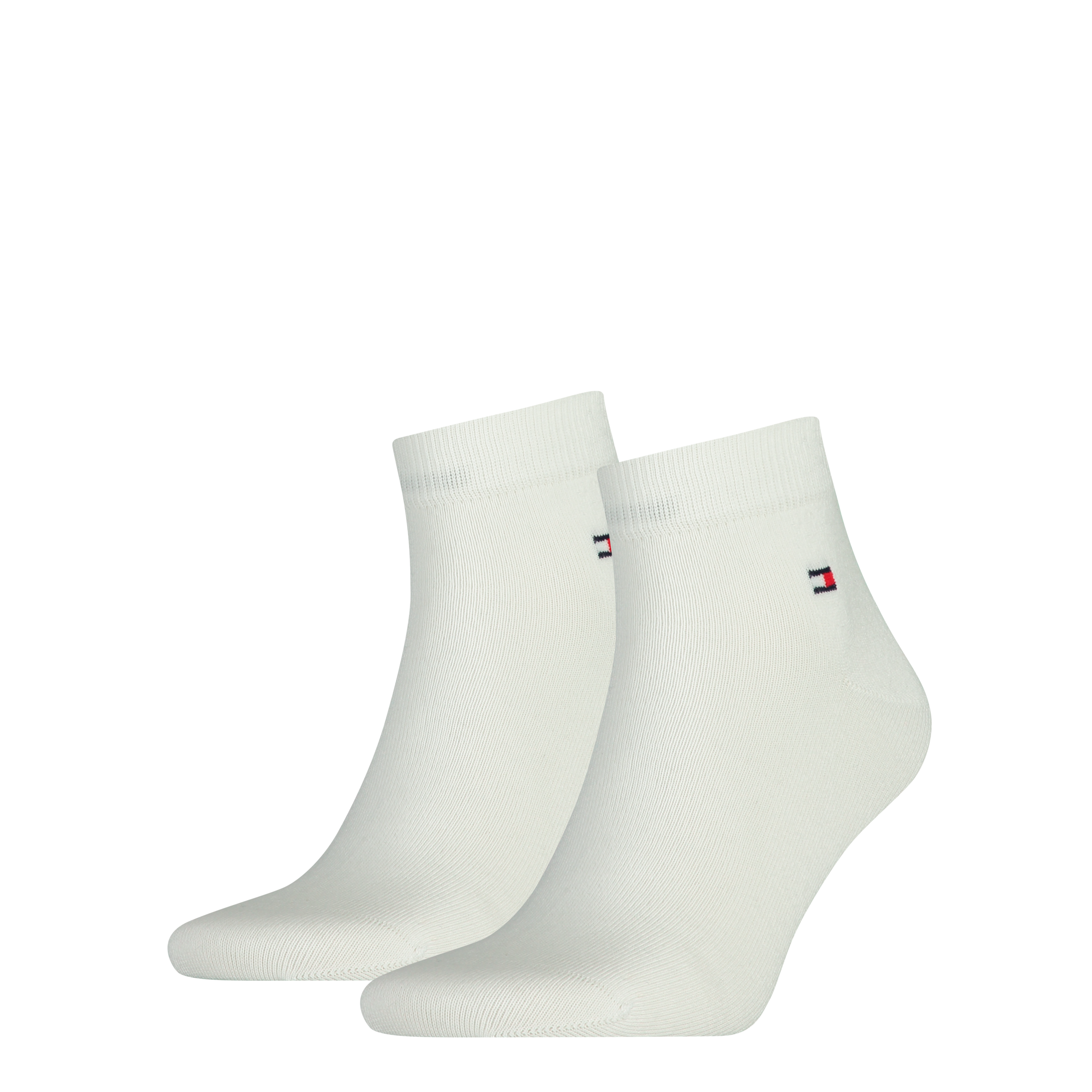 Tommy Hilfiger Kurzsocken »TH MEN QUARTER 2P« 2 Paar,  weicher, elastischer Rippenbund, klassisches Tommy Hilfiger Logo
