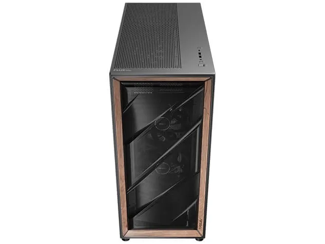 Antec Flux Pro - FT - udvidet ATX - sidepanel med vindue (hærdet glas) - ingen strømforsyning - USB/Lyd