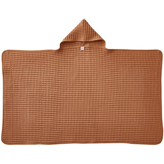 Maxi Cape de bain Coton Gaufre   Cassonade        de               BB&Co