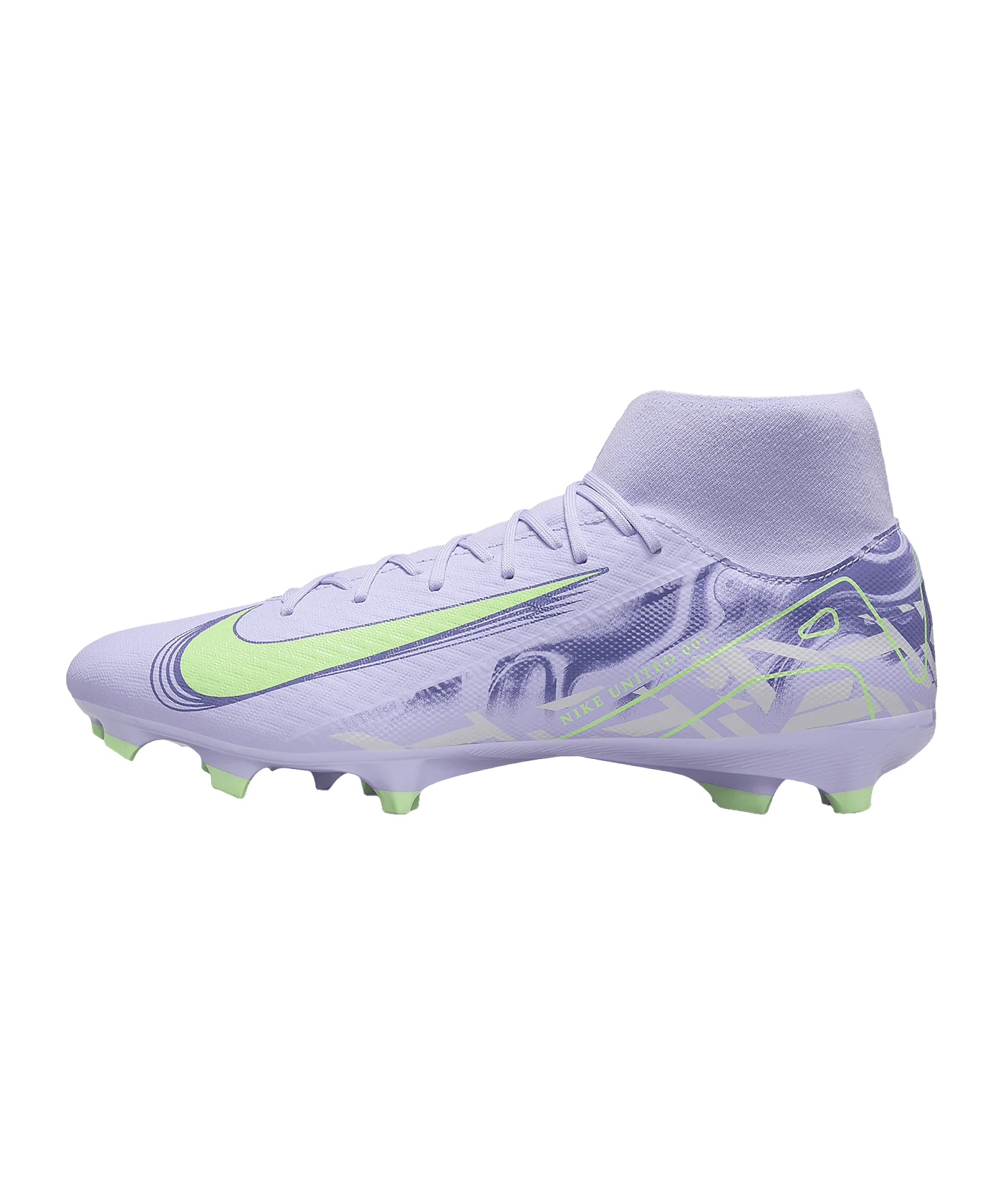 Nike Air Zoom Mercurial Superfly X Academy FG/MG United Lila F500