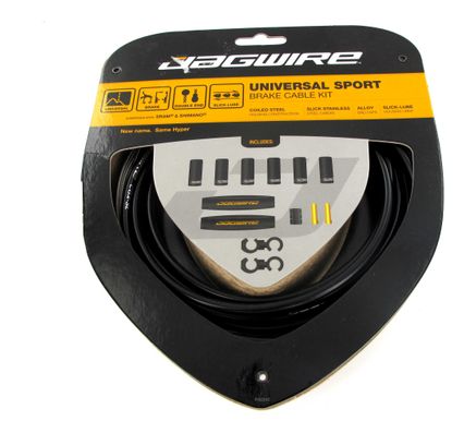 JAGWIRE UNIVERSAL SPORT BRAKE KIT Noir pour freins