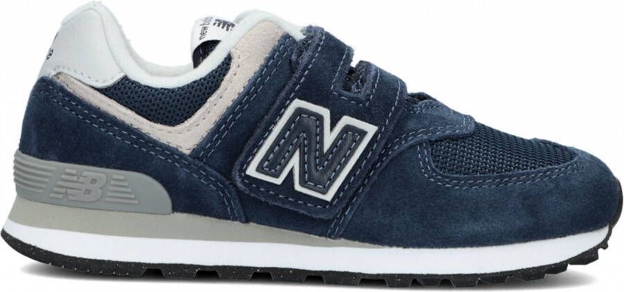 New Balance 574 Peuterschoenen Blauw Leer