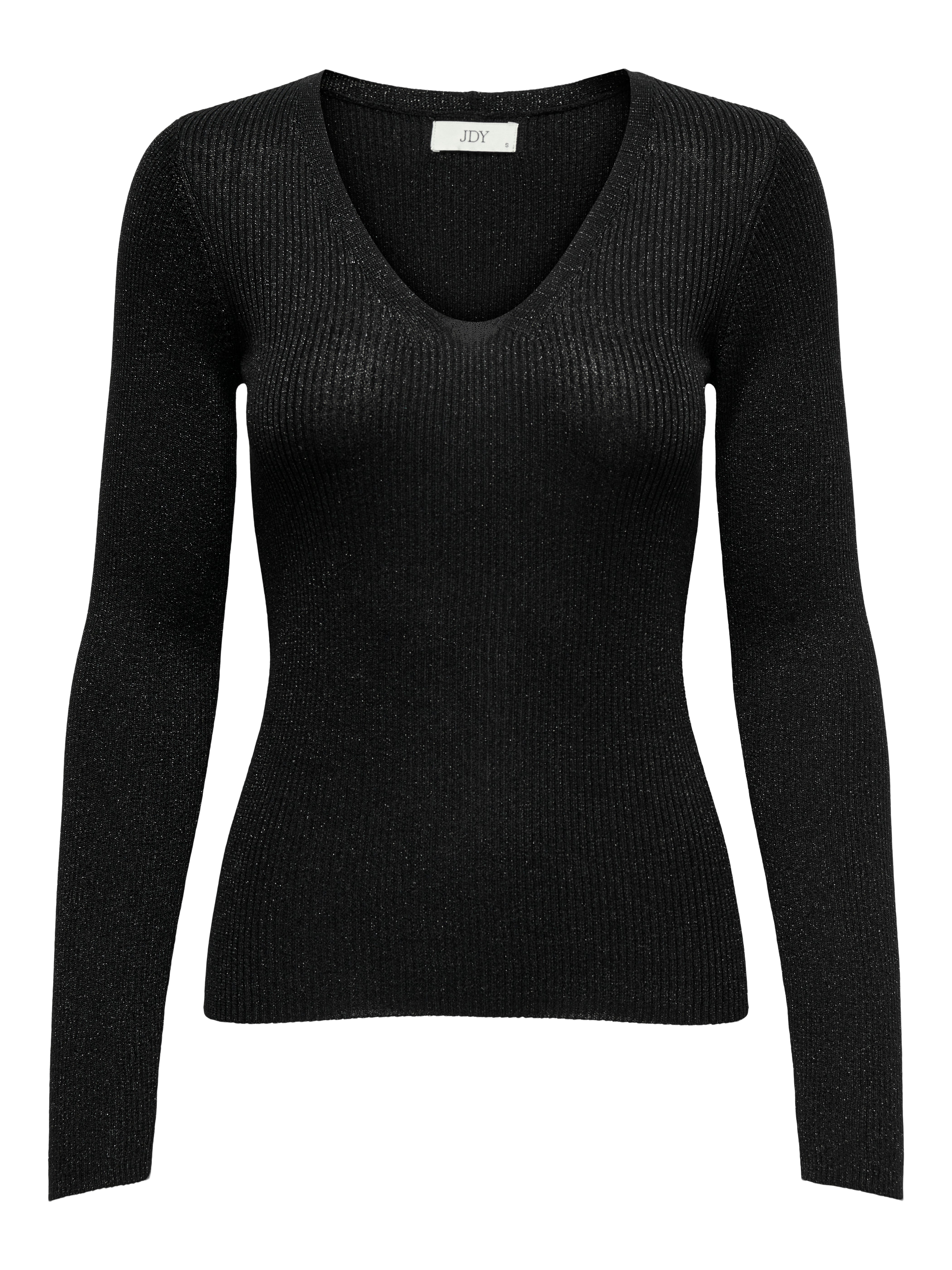 JDYBODILLA Strickpullover Black