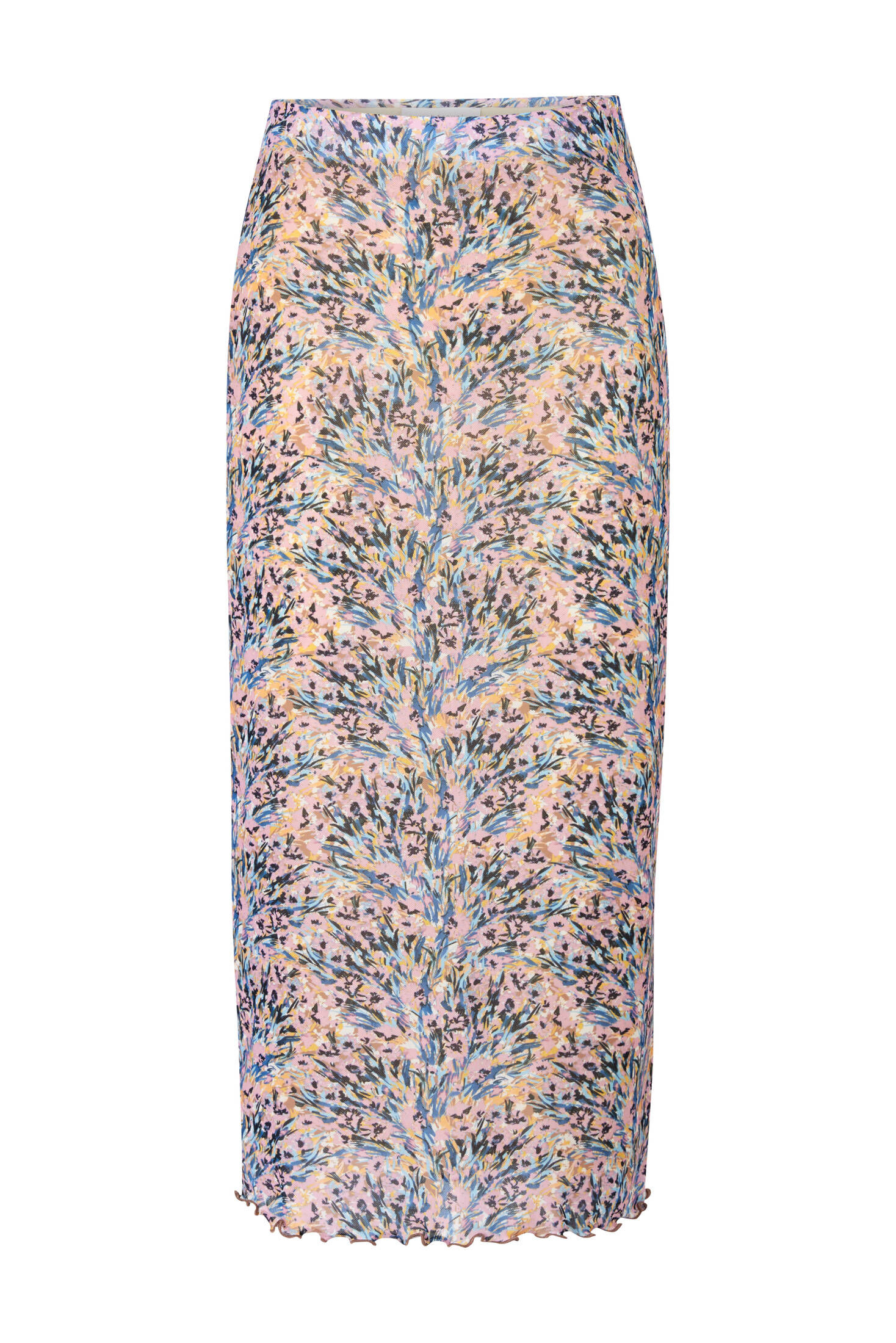 Rich & Royal| Damen Bleistiftrock MESH PENCIL SKIRT