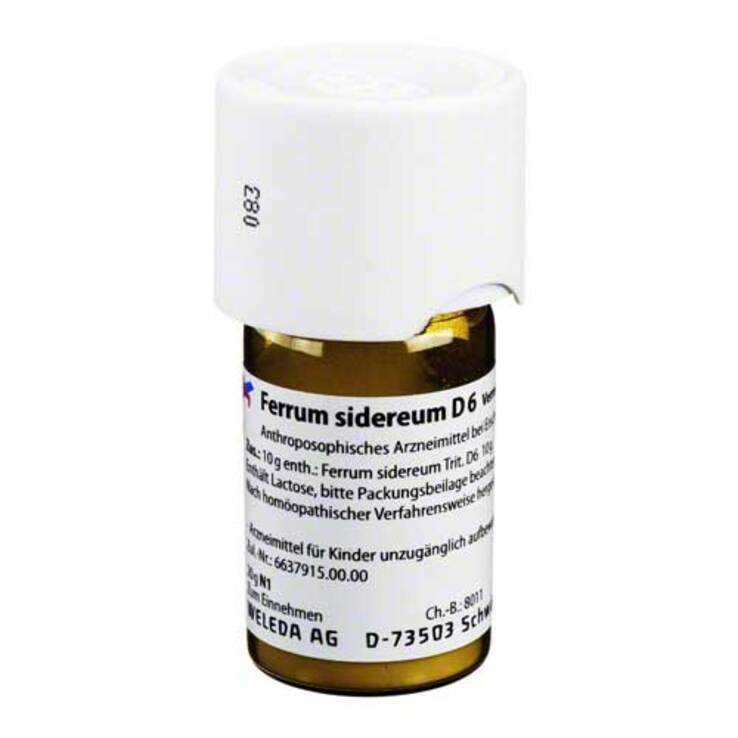 Ferrum sidereum D 6 Trituration, 20 g