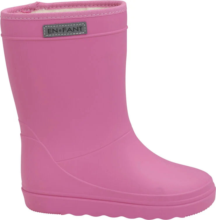 ENFANT Thermo Boots Solid Carmine rose