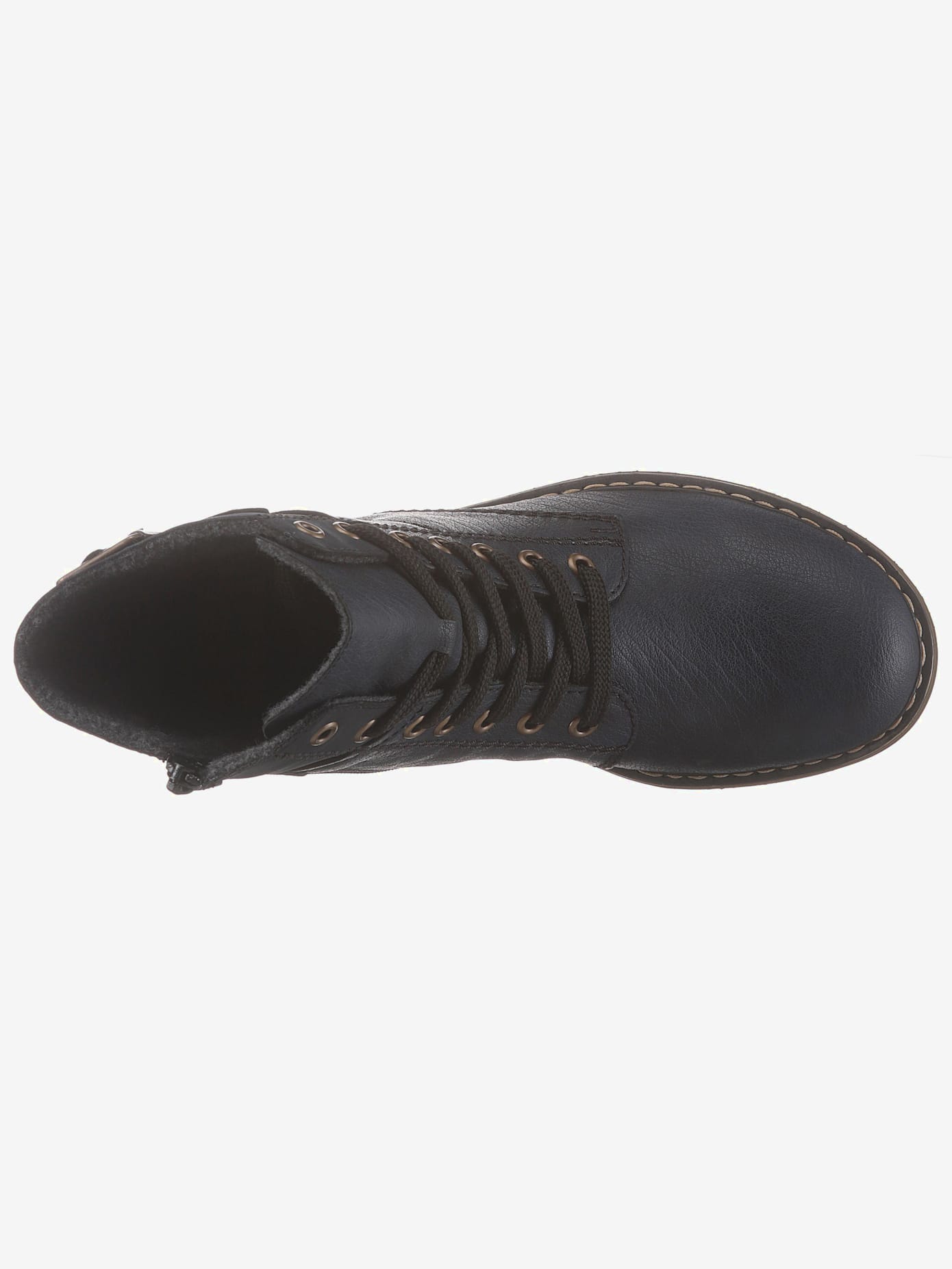 Bottines à lacets conception robuste, boucle décorative discrète