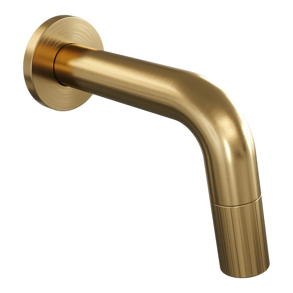 Brauer Stripe inbouw fonteinkraan messing geborsteld PVD