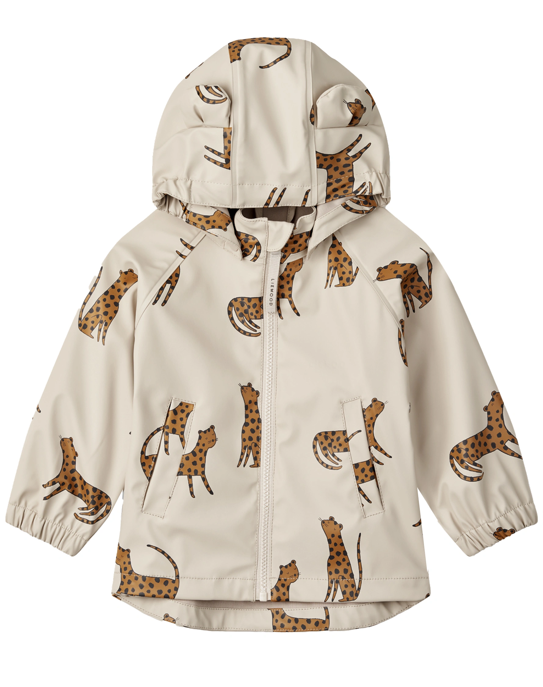 Regenjacke MELODI LEOPARD in sandy