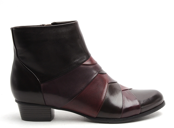 Regarde le ciel boots bottine plates femme stefany 172 marron