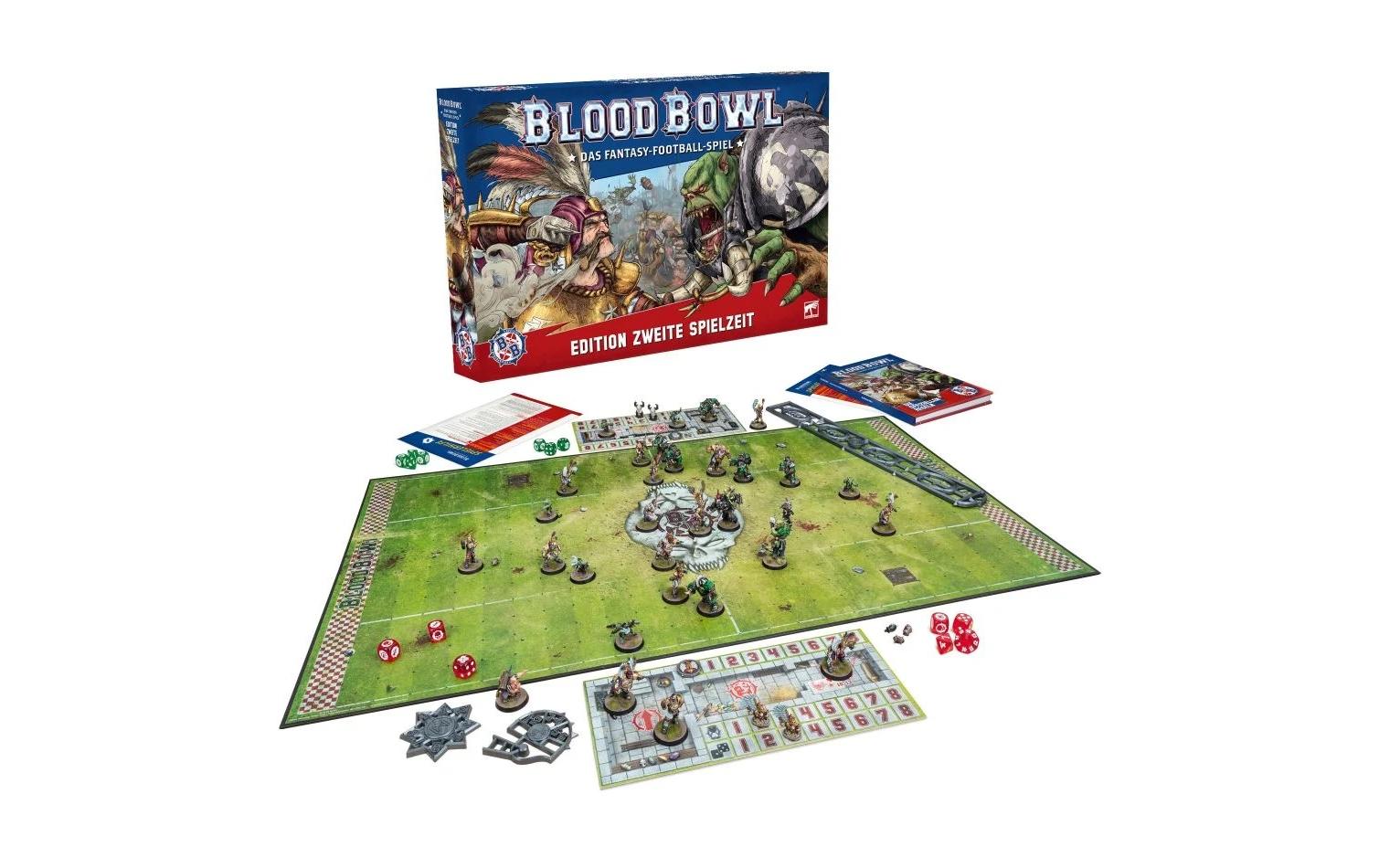 Spielset Blood Bowl Edition zweite Spielzeit, Deutsch<br>Blood Bowl Second Season Edition Deutsch