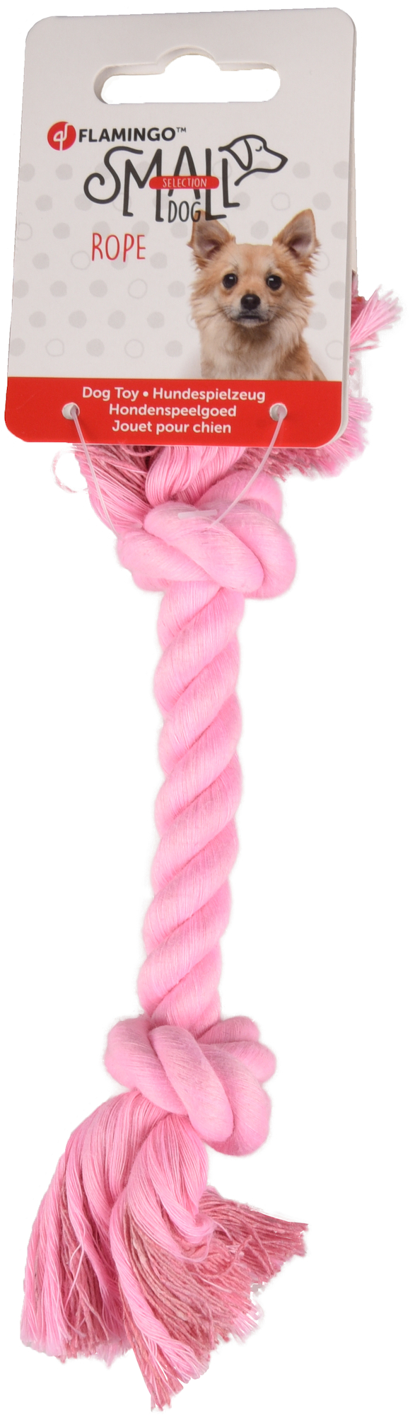 Flamingo f-520020 - Jouet Small Dog Cordon Izra Blanc & Turquoise