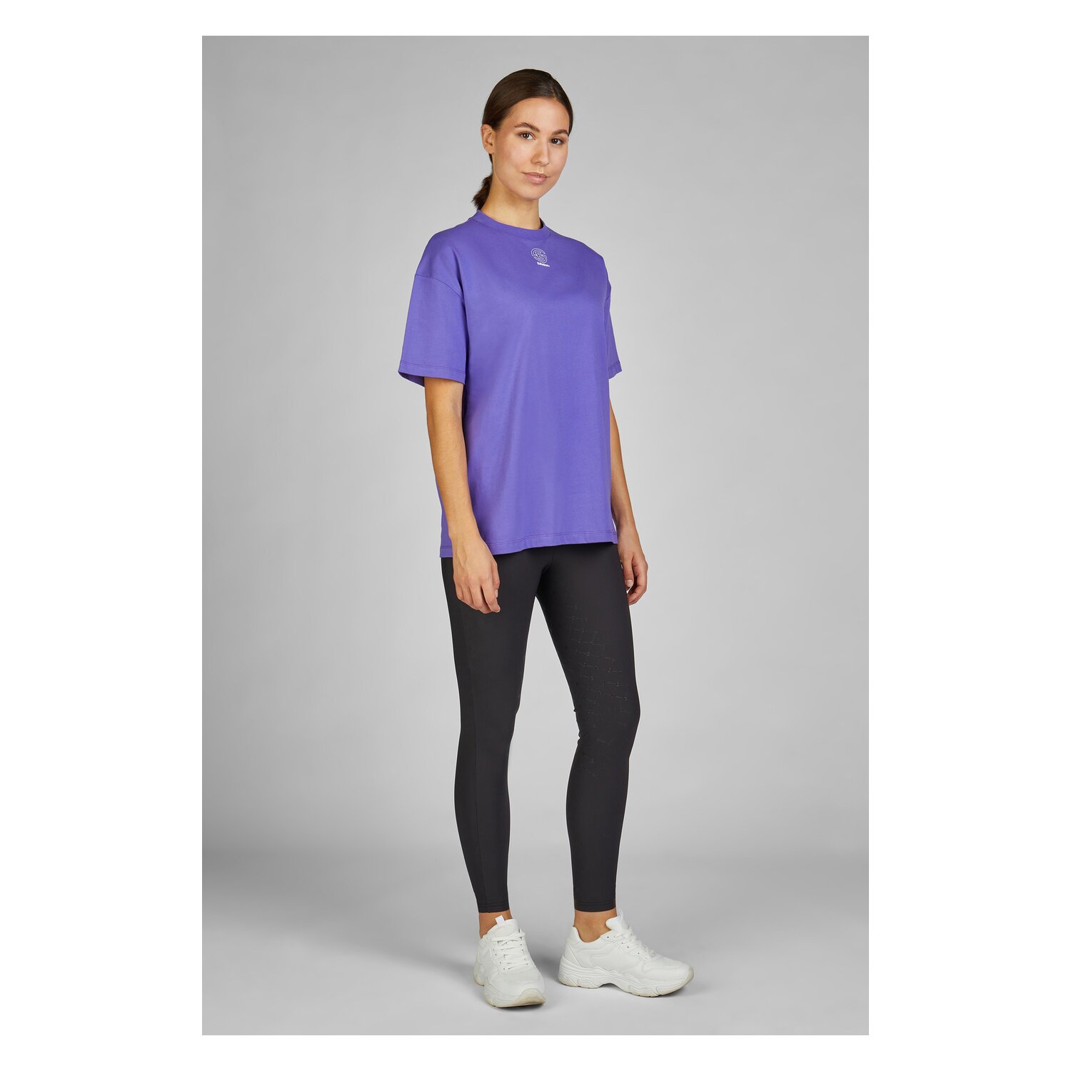 ESKADRON Dynamic T-Shirt Oversized  - purple