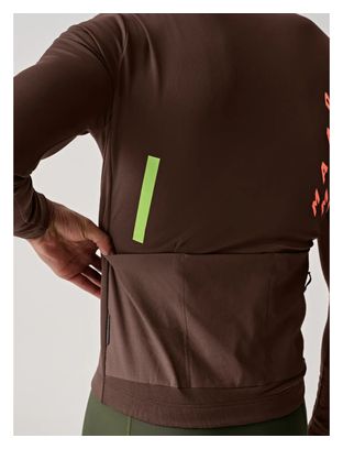Maillot Manches Longues Maap Embark Team Homme Marron