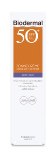 Biodermal Anti Age Zonnecrème Gezicht SPF50  40ML
