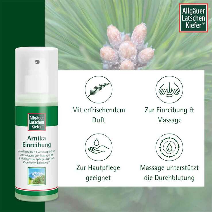 Allgäuer Latschenkiefer Arnika Pumpspray, 100 ml