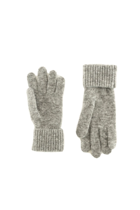 gants superdry rib knit 07q grey marl