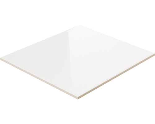 Steengoed wandtegel, wit, 20x20 cm, glanzend