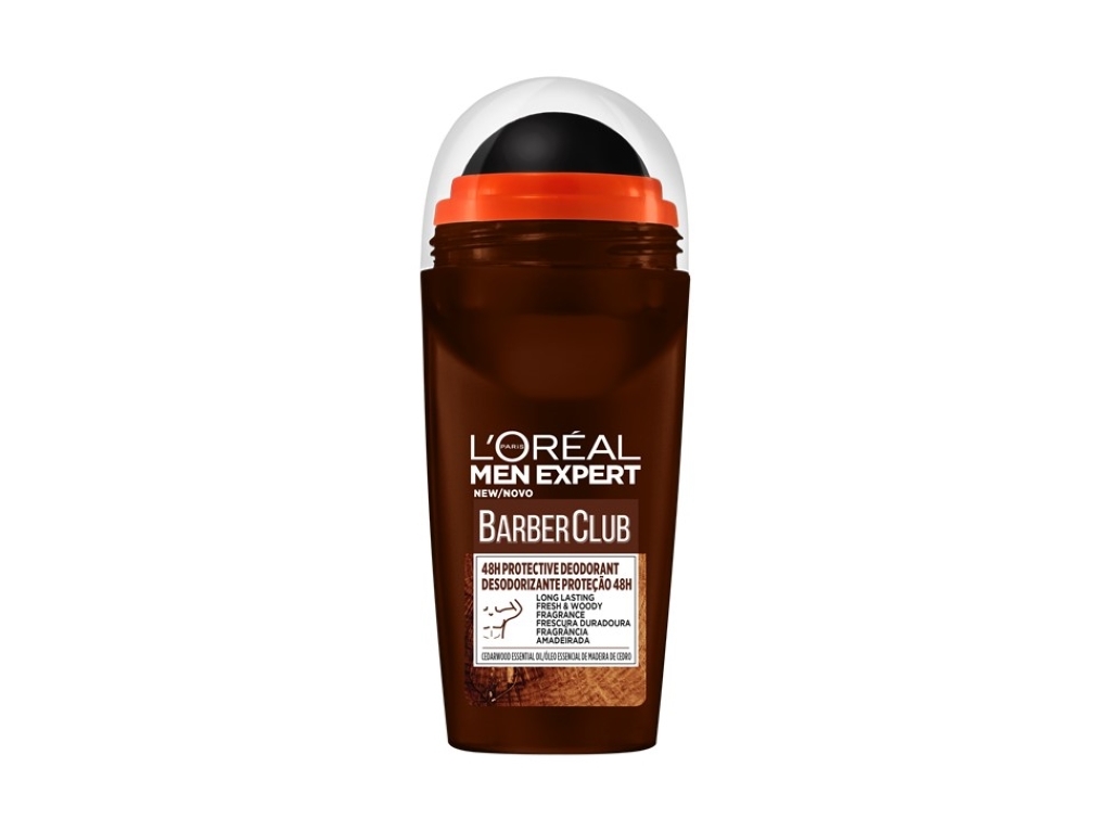 DEO ROLL-ON MEN EXPERT BARBER CLUB 50ML