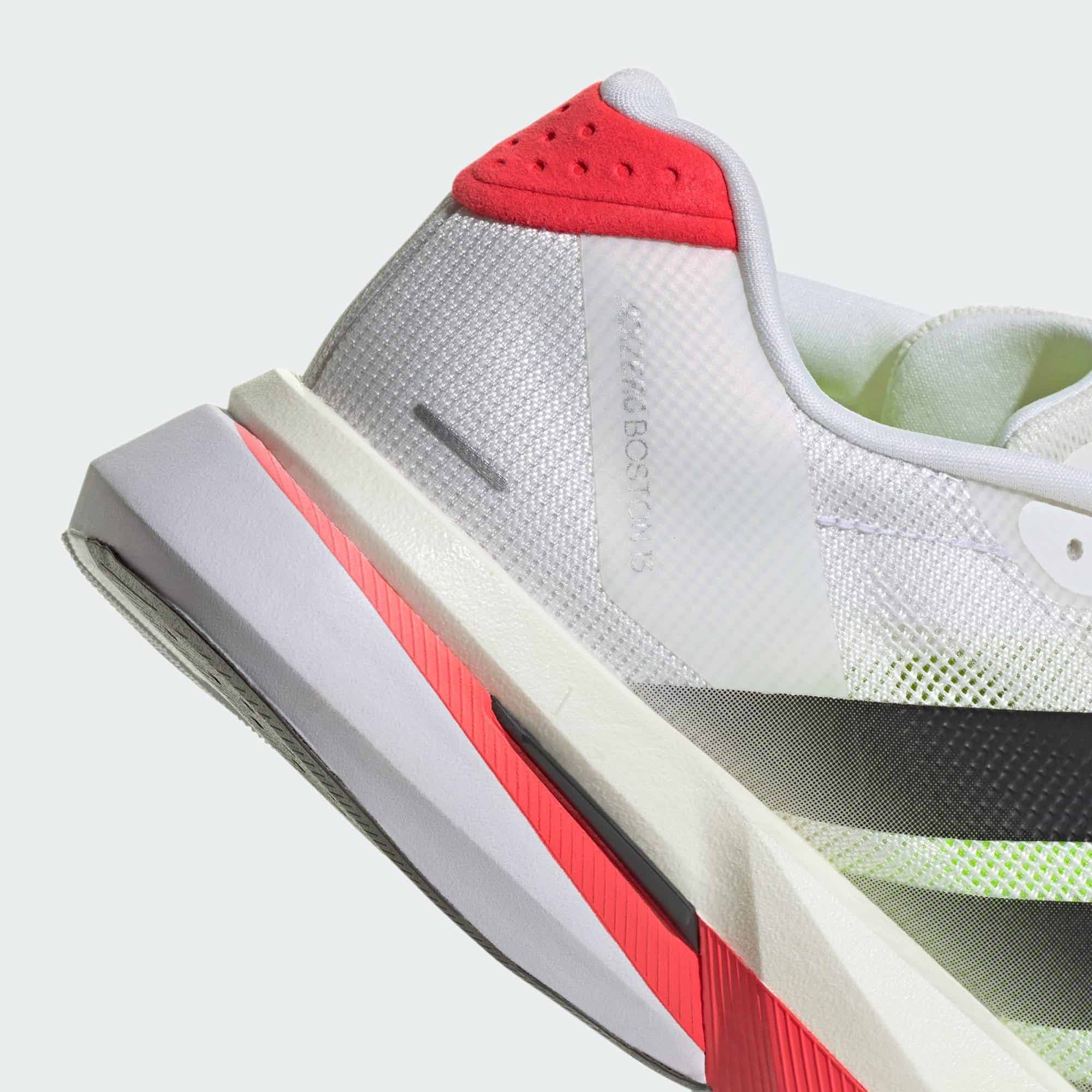 Adizero Boston 13 Dame Cloud White/Core Black/Lucid Red