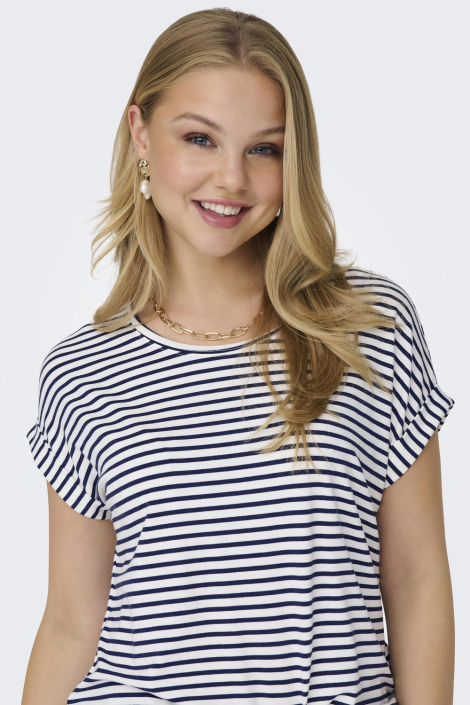 Only witte dames t-shirt